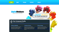 Desktop Screenshot of digitalwebinars.com